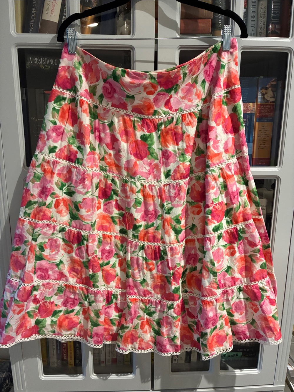 Jones New York - Vintage Floral Midi Skirt